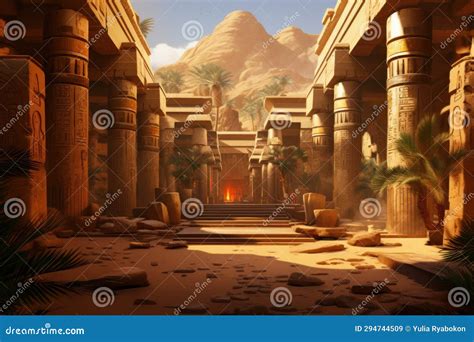 Voyages through Ancient Egyptian Architecture: A Labyrinthine Exploration of Time and Space